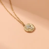A niche design sense, stylish and simple cross necklace, collarbone chain, individual, light luxury and high-end accessory details Picture